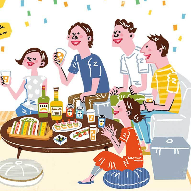 イラストレーターStudioCUBE.おしゃれでスマートDタッチのイラスト実績