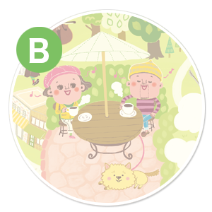 ほのぼの手描き風味 Bタッチ