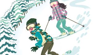 イラストレーターStudioCUBE.おしゃれでスマートDタッチのイラスト実績