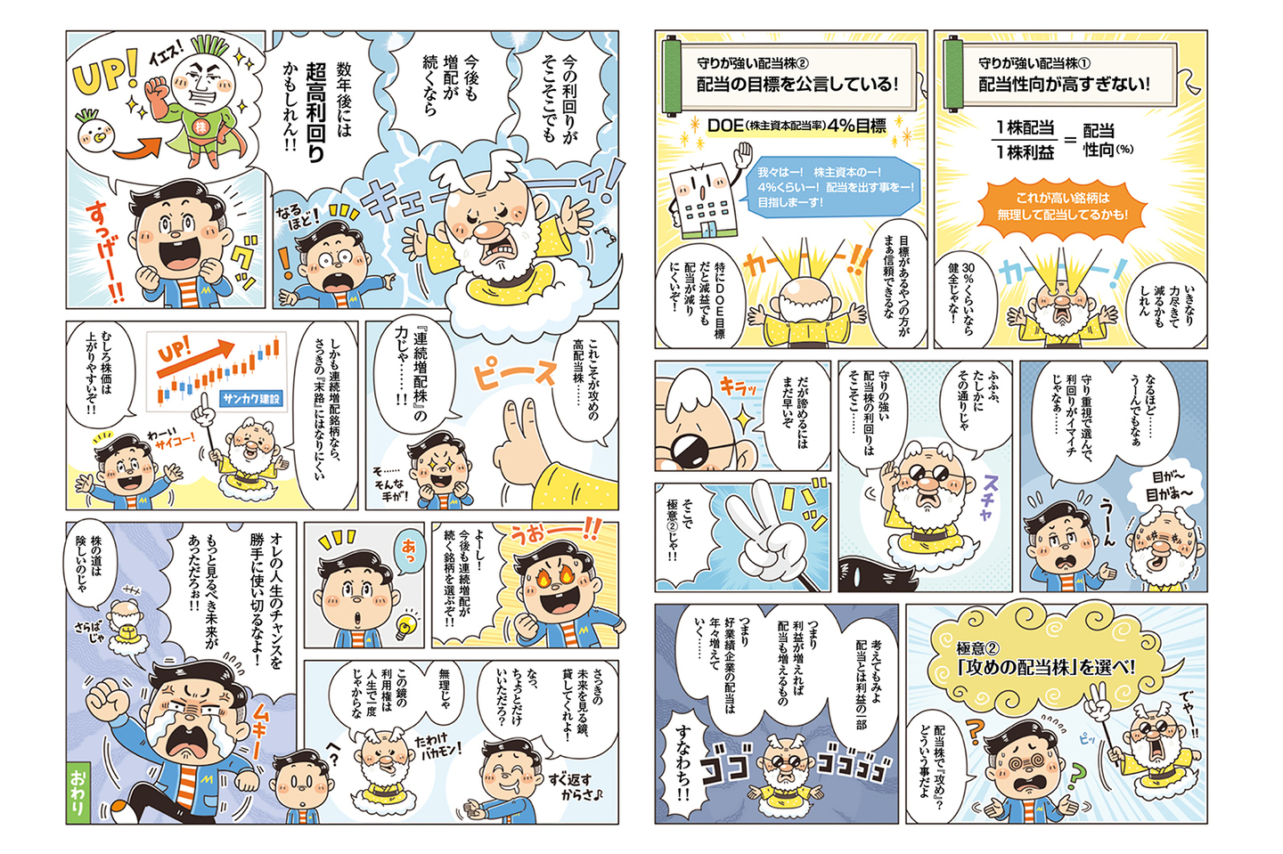 日経BP社〈日経マネー〉資産運用 NISA 株 雑誌  漫画制作 イラストレーターStudioCUBE.